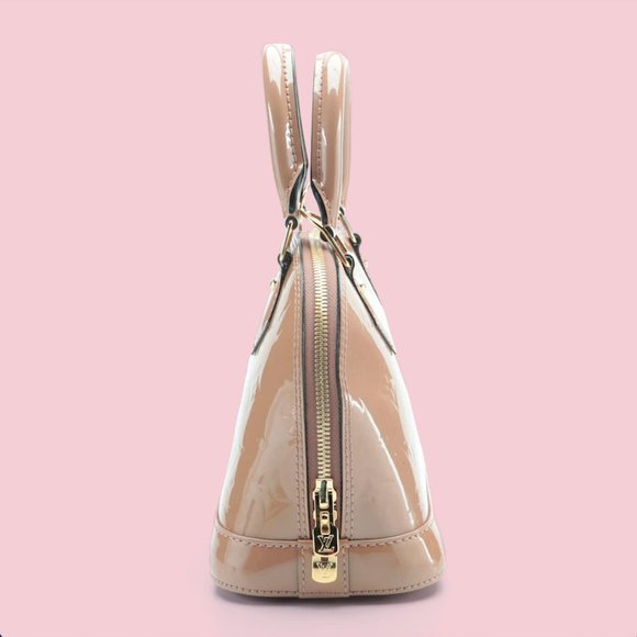 LIKE NEW - Louis Vuitton Monogram Vernis Alma BB - Picture 5 of 13